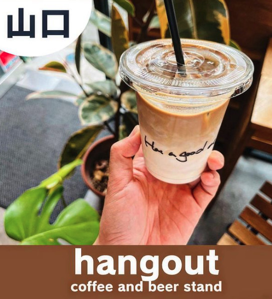 hangout coffee and beer stand